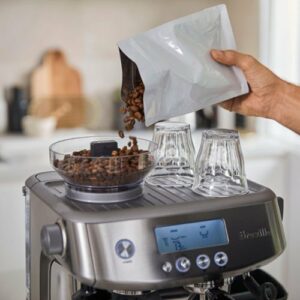 Breville - the Barista Pro™ with a ThermoJet heating system, 3 second heat up time and precise espresso extraction - Brushed Stainless Steel