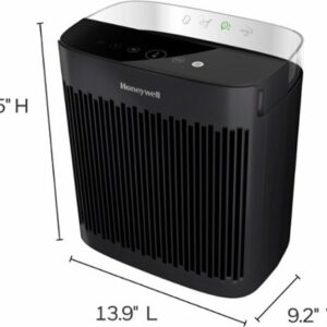 Honeywell - InSight HEPA Air Purifier, Medium-Large Rooms (190 sq.ft) - Black