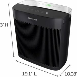 Honeywell - InSight HEPA Air Purifier, Extra-Large Rooms (500 sq.ft) - Black