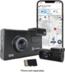 Cobra - SC 200D Dual-View Smart Dash Cam with Rear-View Accessory Camera - Black