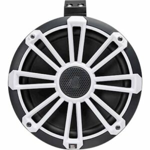 MB Quart - Nautic Premium 8" 2-Way Marine Speakers with Composite IMPP Cones (Pair) - Black