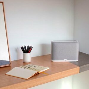 Denon - Home 250 Wireless Speaker with HEOS Built-in AirPlay 2 and Bluetooth - White