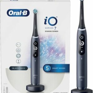 Oral-B - iO Series 7 Connected Rechargeable Electric Toothbrush - Onyx Black