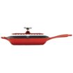 Tramontina - Grill Pan - Red/Matte Black