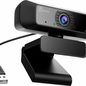 j5create - USB HD Webcam with 360° Rotation - Black