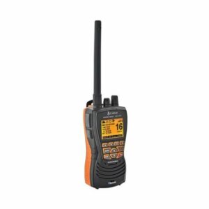 Cobra - Marine 2-Way Radio - Black/Orange