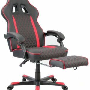 Arozzi - Mugello Special Edition Gaming Chair with Footrest - Red