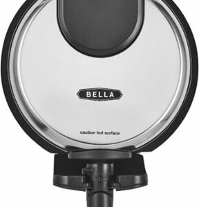 Bella - Non-Stick Rotating Belgian Waffle Maker - Stainless Steel