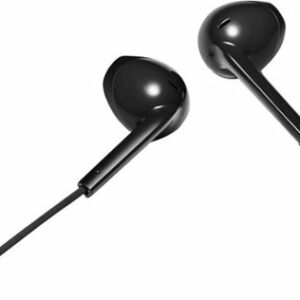 JVC - Wired Earbud with Microphone and Remote - Black