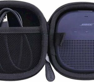 SaharaCase - Travel Carry Case for Bose SoundLink Micro Portable Bluetooth Speaker - Black