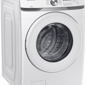 Samsung - 4.5 Cu. Ft. High Efficiency Stackable Smart Front Load Washer with Vibration Reduction Technology+ - White