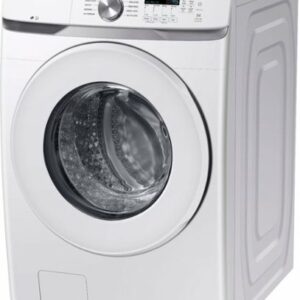 Samsung - 4.5 Cu. Ft. High Efficiency Stackable Smart Front Load Washer with Vibration Reduction Technology+ - White