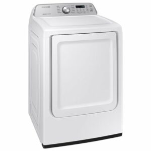 Samsung - 7.4 Cu. Ft. Gas Dryer with Sensor Dry - White