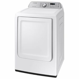 Samsung - 7.4 Cu. Ft. Gas Dryer with Sensor Dry - White