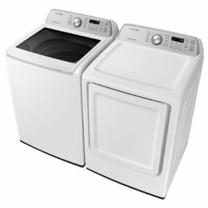 Samsung - 7.4 Cu. Ft. Gas Dryer with Sensor Dry - White