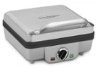 Cuisinart - Belgian Waffle Maker with Pancake Plates - Brushed Stainless Steel