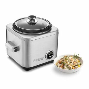 Cuisinart - 4 Cup Rice Cooker - Stainless Steel