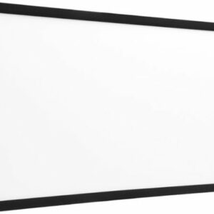 Insignia™ - 100" Home Theater Fixed Wall Projector Screen - White