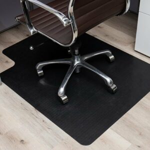 Mind Reader - Office Chair Mat For Floor - Black