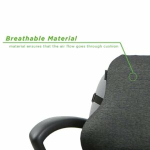 Mind Reader - Vertical Back Rest Posture Corrector - Black