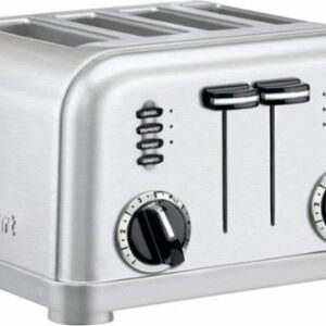 Cuisinart - 4-Slice Metal Classic Toaster - Silver