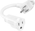 Insignia™ - 2-Outlet Plug Liberator - White