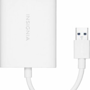 Insignia™ - USB 3.0 to DisplayPort Adapter - White