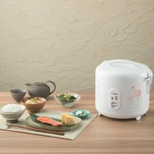 Zojirushi - 5.5 Cup (Uncooked) Automatic Rice Cooker & Warmer - Tulip