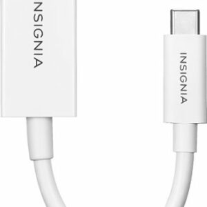 Insignia™ - USB-C to DisplayPort Adapter - White