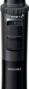 Panasonic - Men’s Ear and Nose Hair Trimmer, Wet Dry Hypoallergenic Dual Edge Blade - ER-GN30-H - Black