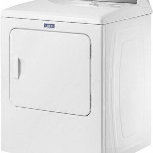 Maytag - 7.0 Cu. Ft. Electric Dryer with Moisture Sensing - White