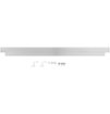 Monogram - 27" Double Wall Oven Bottom Trim Flush Mount Trim Accessory - Silver