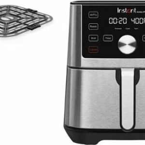 Instant Pot - 6 Quart Vortex Plus 6-in-1 Air Fryer - Stainless Steel