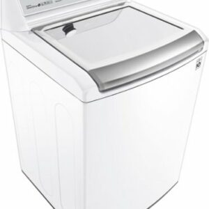 LG - 4.8 Cu. Ft. High-Efficiency Top Load Washer with 4-Way Agitator - White