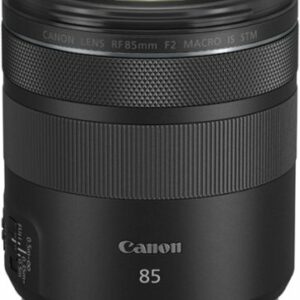 Canon - RF85mm F2 Macro IS STM Medium Telephoto Lensfor EOS R-Series Cameras - Black