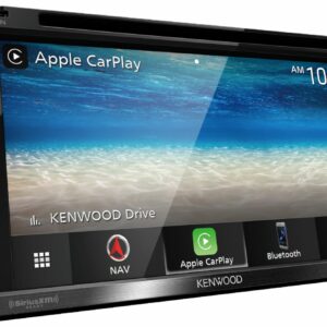 Kenwood - 6.8" Navigation Receiver - Black