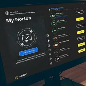 Norton - 360 for Gamers (3 Device) Antivirus Internet Security Software + Game Optimizer + VPN (1 Year Subscription) - Android, Apple iOS, Mac OS, Windows [Digital]