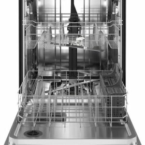 Whirlpool - 24" Top Control Built-In Stainless Steel Tub Dishwasher with 3rd Rack and 47 dBA - Black Stainless Steel