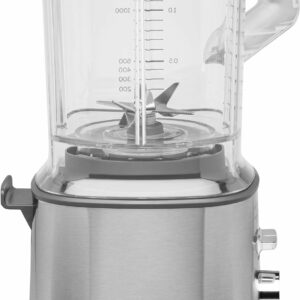 GE - 5-Speed 64-Oz. Blender with Blender Cups - Stainless Steel