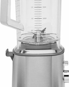 GE - 5-Speed 64-Oz. Blender with Blender Cups - Stainless Steel