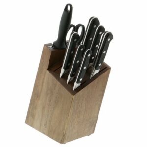 ZWILLING - Pro 9-pc Knife Block Set - Brown