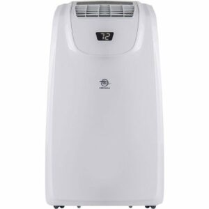 AireMax - 500 Sq. Ft 8,000 BTU Portable Air Conditioner with 11,000 BTU Heater - White