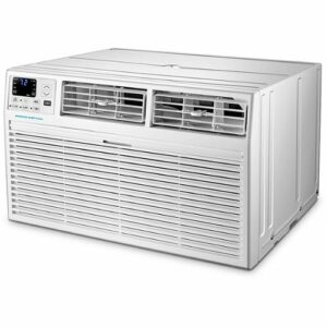 Emerson Quiet Kool - 450 Sq. Ft. 10,000 BTU Smart 230V Through-the-Wall Air Conditioner with 10,600 BTU Heater - White