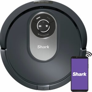 Shark - AI Robot Vacuum RV2001 with Self Cleaning Brushroll, Object Detection, Wi Fi - Gray