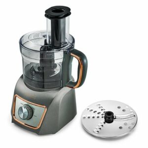 CRUX - 8 Cup Food Processor - Gray