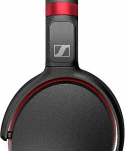 Sennheiser - HD 458BT Wireless Noise Cancelling Headphones (HD 458BT Exclusive) - Black/Red