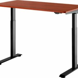 Insignia™ - Adjustable Standing Desk with Electronic Control - 47.2" - Mahogany