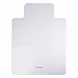 Mind Reader - 9-to-5 Collection, Office Chair Mat, Anti-Skid, 48 x 36, PVC - Clear