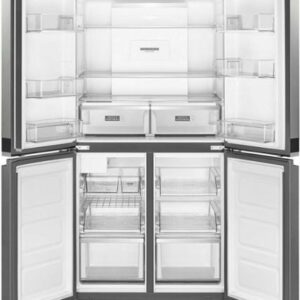 Whirlpool - 19.4 Cu. Ft. 4-Door French Door Counter-Depth Refrigerator with Flexible Organization Spaces - Stainless Steel