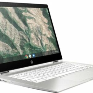 HP - Geek Squad Certified Refurbished 14" Touch-Screen Chromebook - Intel Celeron - 4GB Memory - 32GB eMMC Flash Memory - Ceramic White